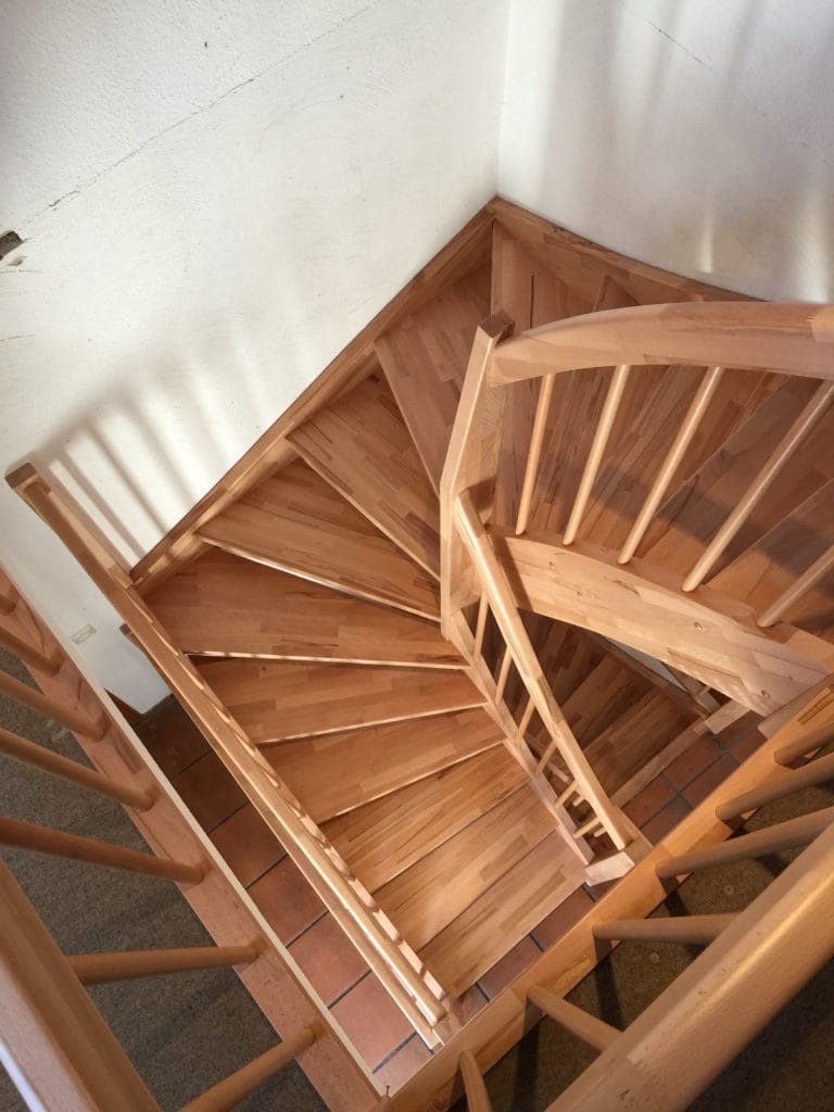 Möbeltischler bauen auch Treppen