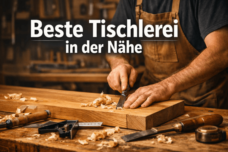 Beste Tischlerei in der Nähe finden – Ratgeber 2026